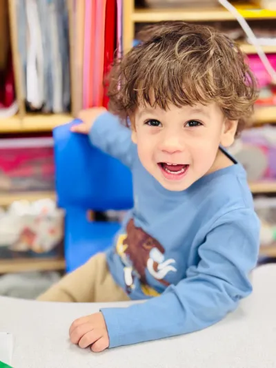 Child at Little Heaven Daycare